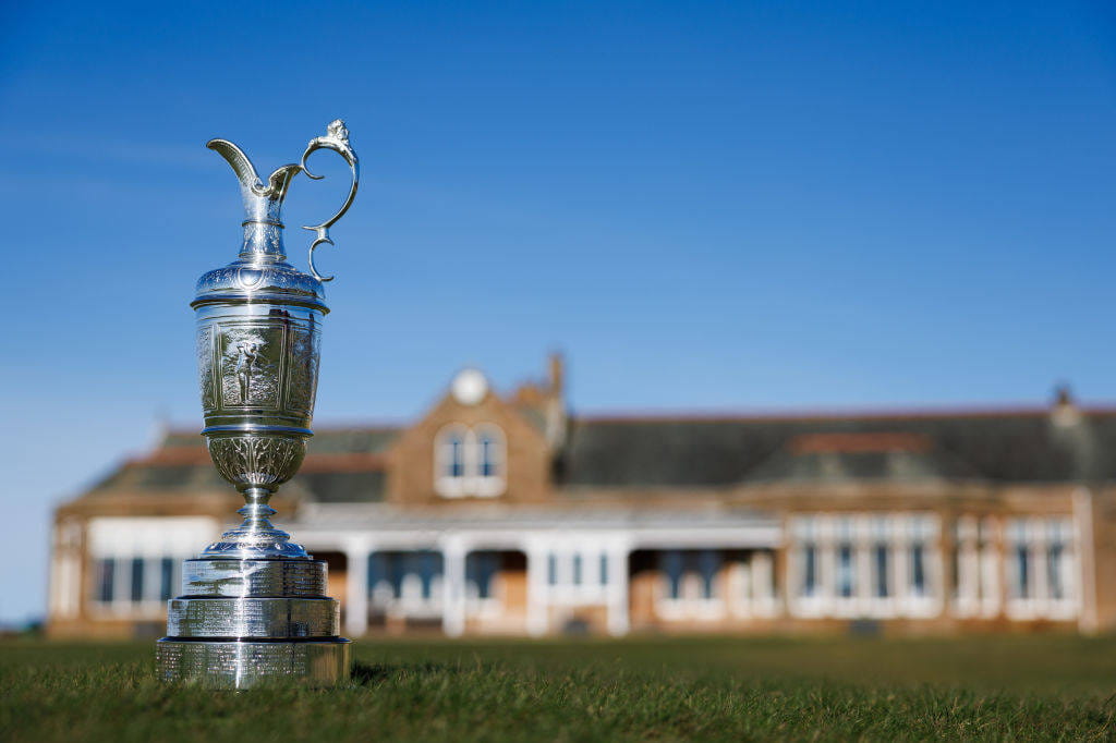 The Claret Jug at Royal Troon